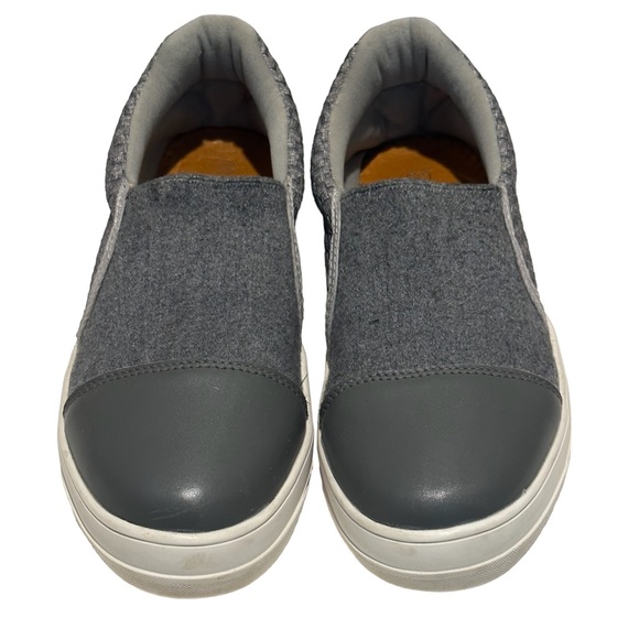 Bernie Mev Fabric and Leather Gray Slip-on Sneaker Sz 39/8-8.5 US - Picture 5 of 8
